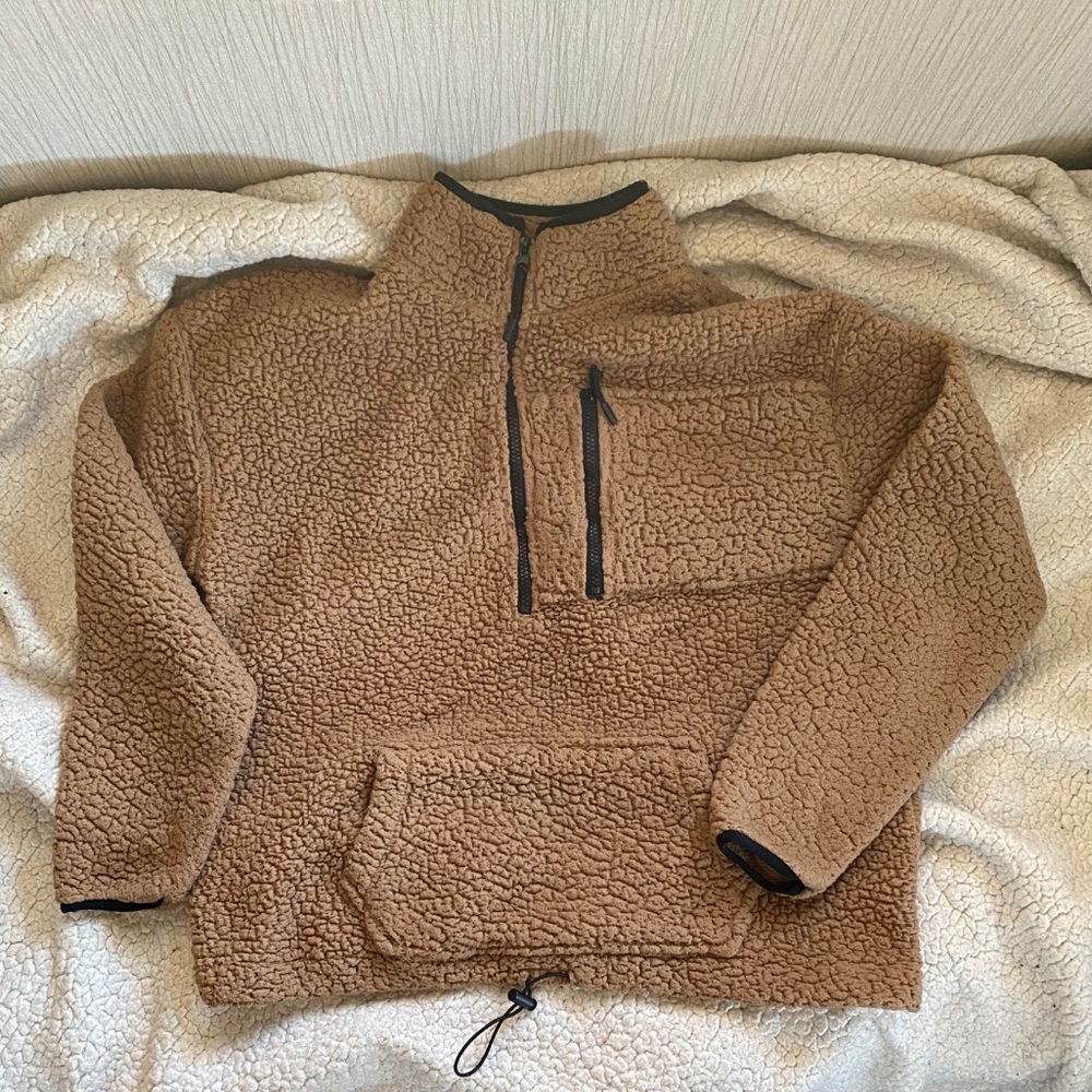 Quarter zip pullover